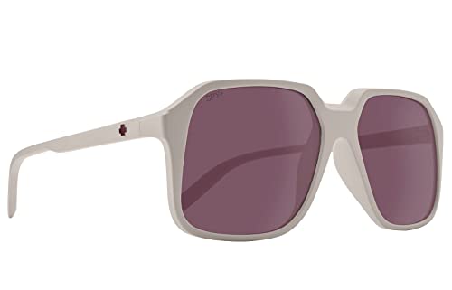 SPY Sunglasses Hot Spot Matte Misty Gray - Merlot - MegafashionSunglasses